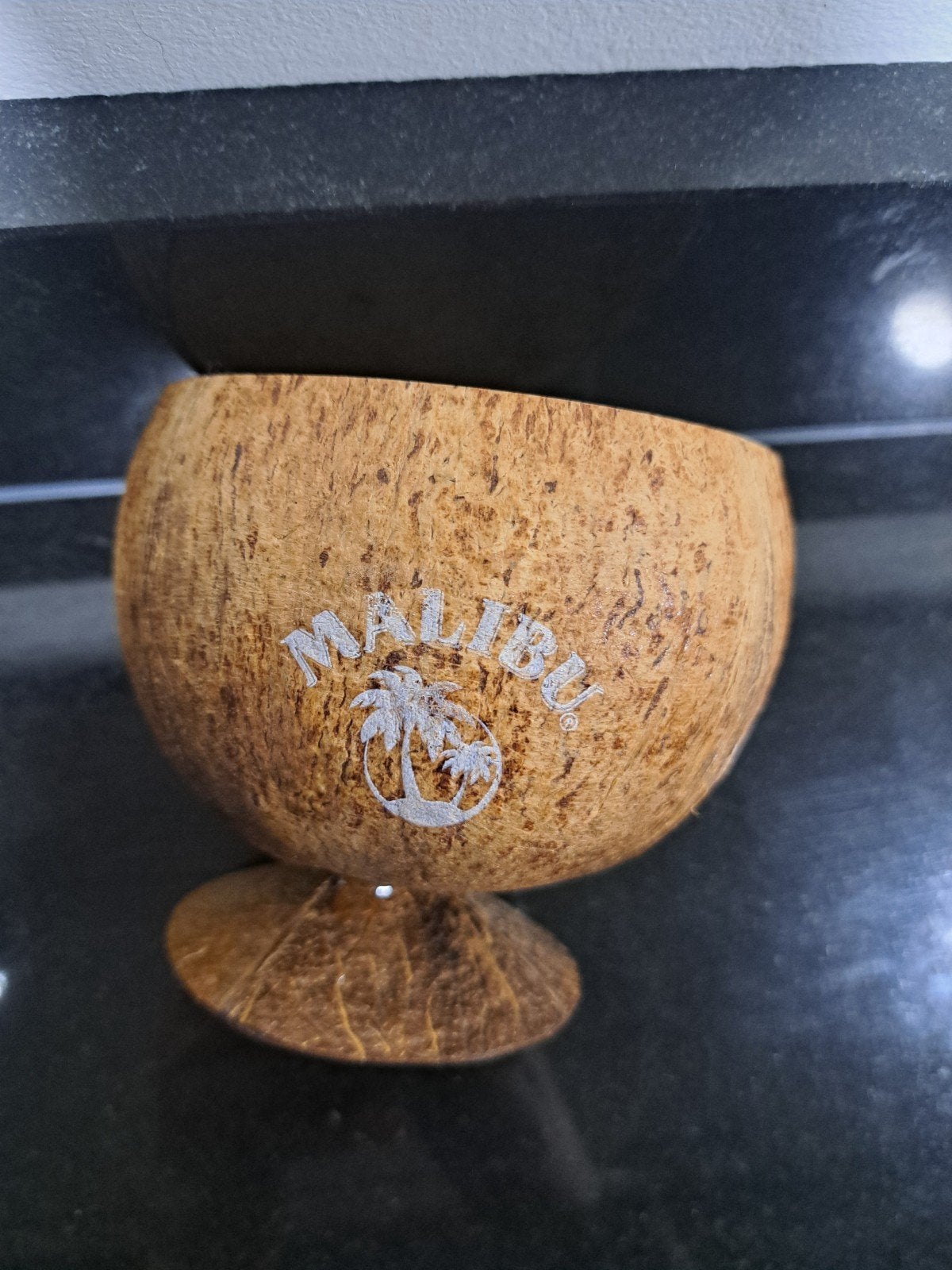 Malibu Kokosnoot Kom - Unieke Decoratie Drinkbeker, Ophalen of Verzenden, Nieuw, Rond