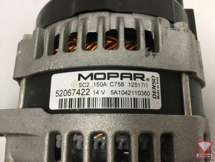 fiat 500x 2017 1.6 mjet dynamo 150a 52067422, Gebruikt, Stellantis Europe S.p.A., Ophalen of Verzenden, Info@stellantis.com