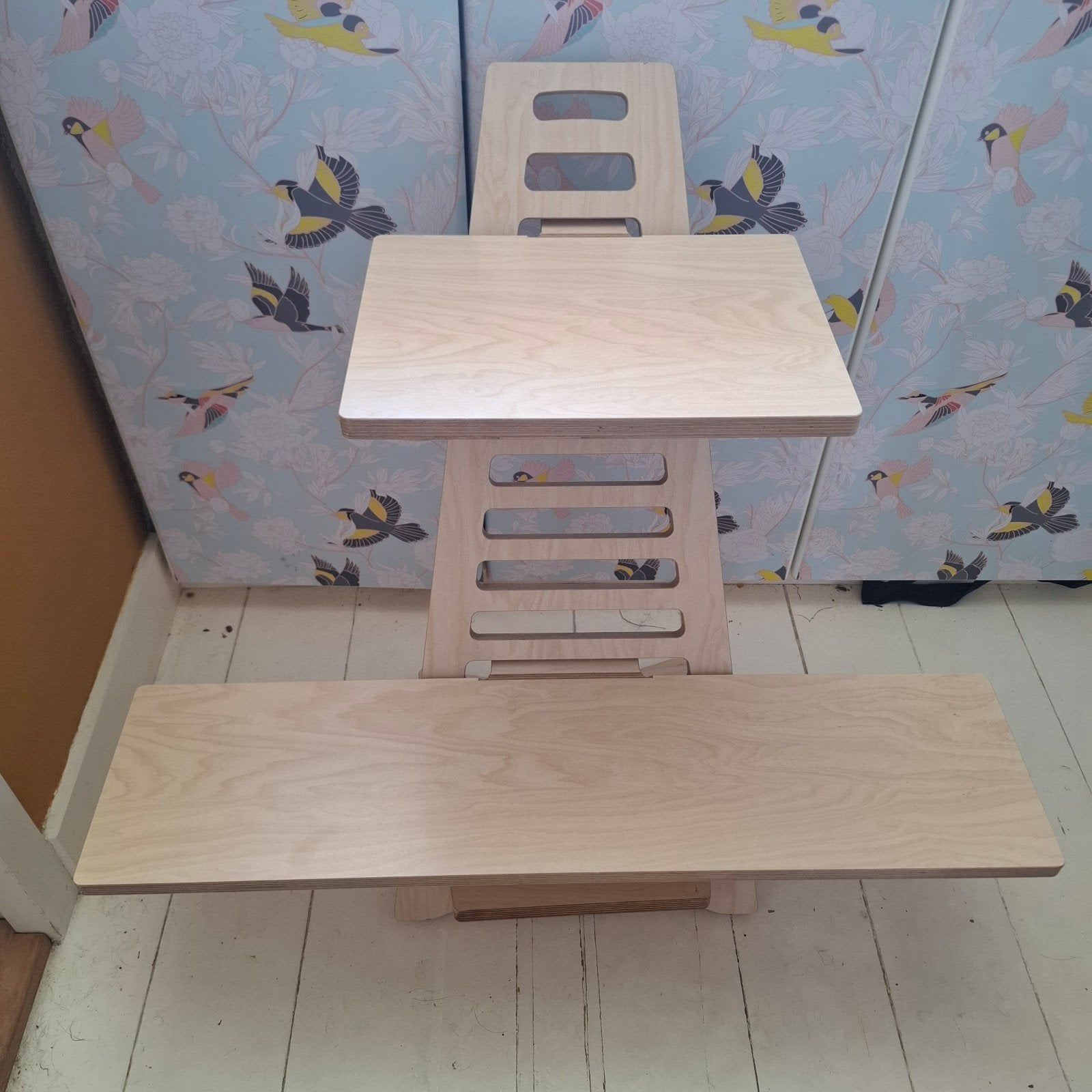 Upstaa Zit-sta Bureau - Ergonomisch en Verstelbaar, Huis en Inrichting, Ophalen, Zit-sta bureau, Hout, In hoogte verstelbaar