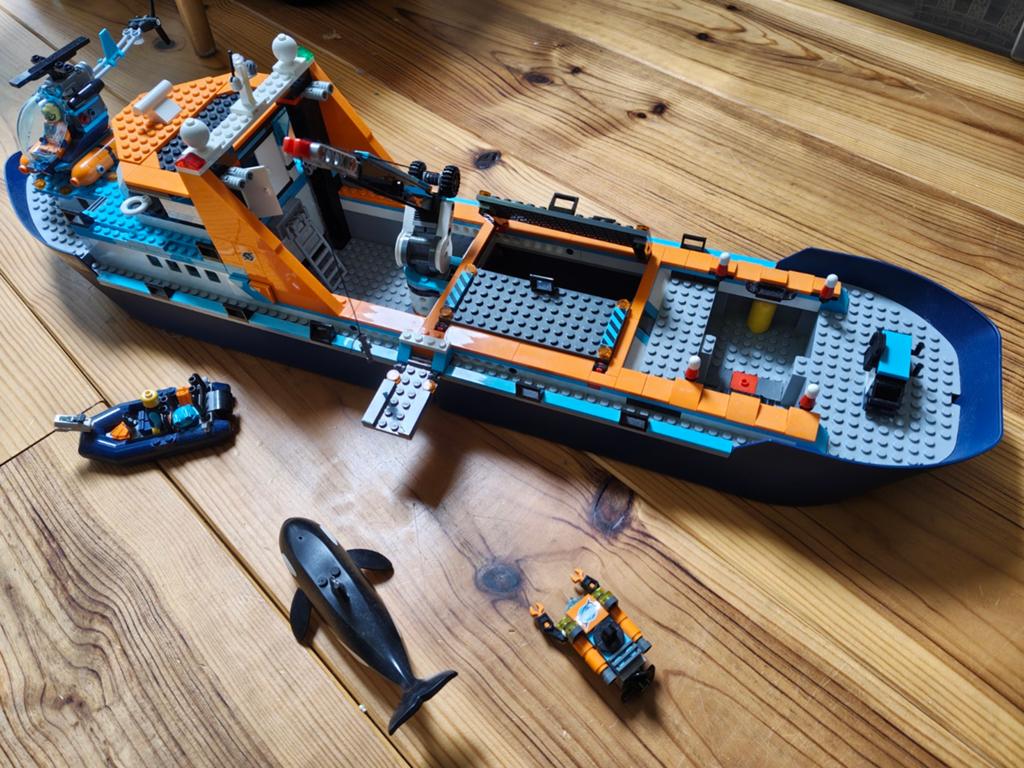 LEGO City Arctisch Onderzoeksschip 60368, City, Lego, Ophalen of Verzenden, Zo goed als nieuw
