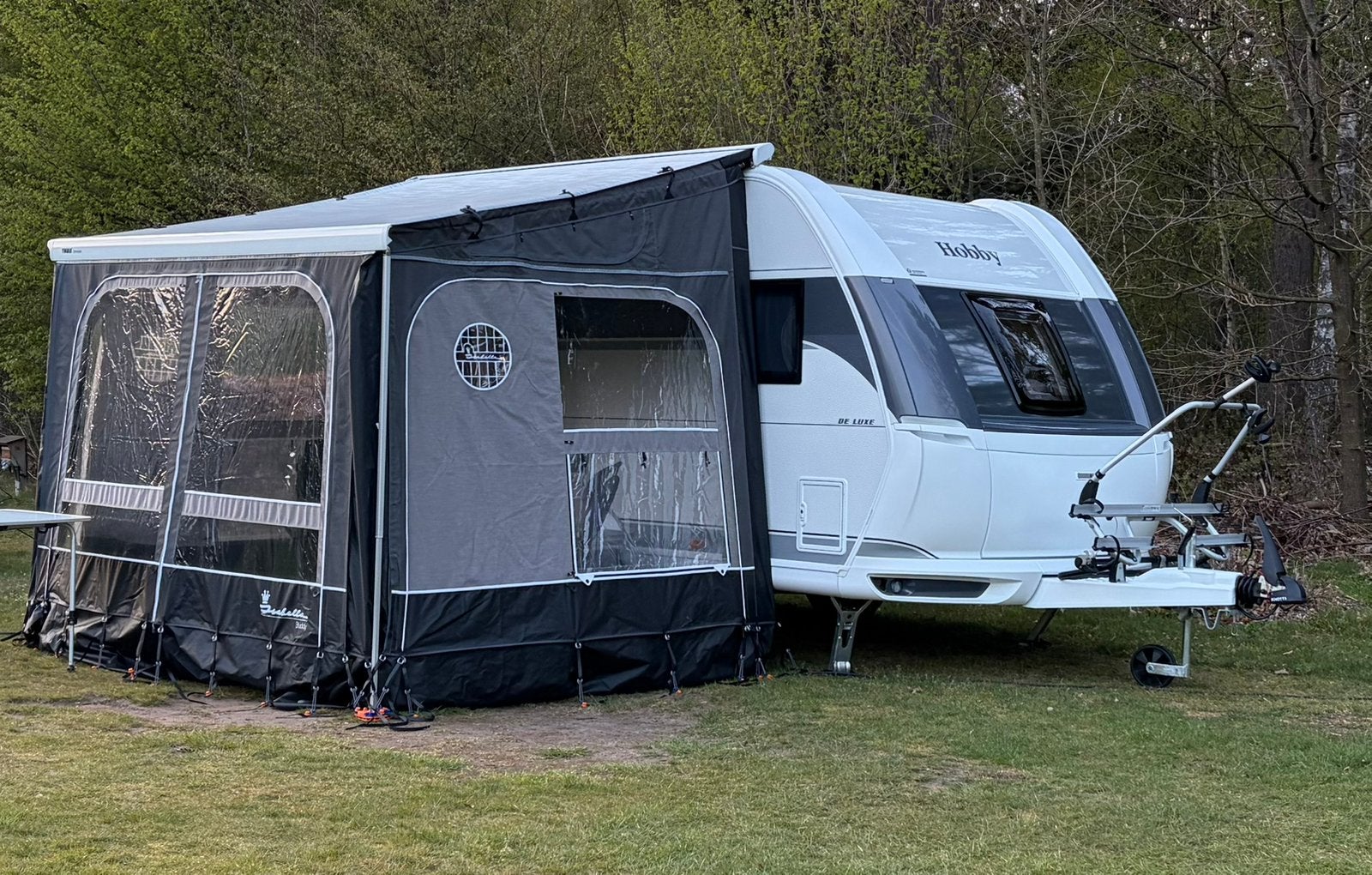 Isabella buddy voortent 270 z. g. a. n., Caravans en Kamperen, Ophalen, Zo goed als nieuw