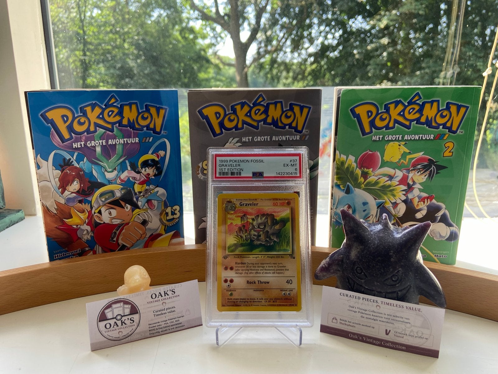Graveler 1999 Fossil #37 PSA 7, Ophalen of Verzenden, Zo goed als nieuw, Losse kaart