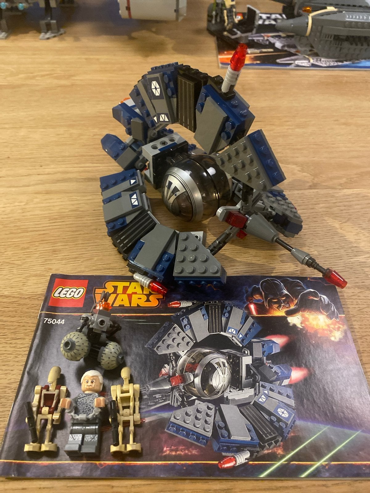 Lego Star Wars 75044 Droid Tri-Fighter compleet met figuren, Star Wars, Lego, Ophalen of Verzenden, Zo goed als nieuw