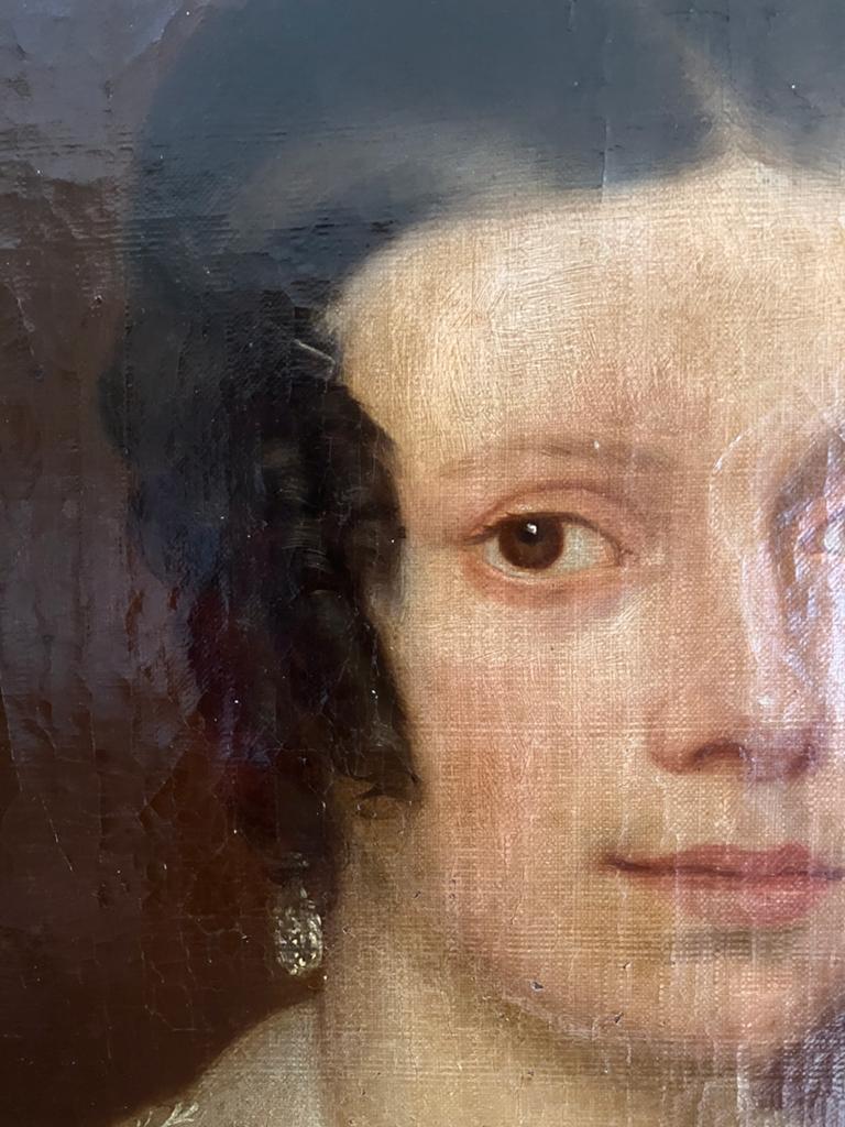 Empire portret dame, Ophalen of Verzenden