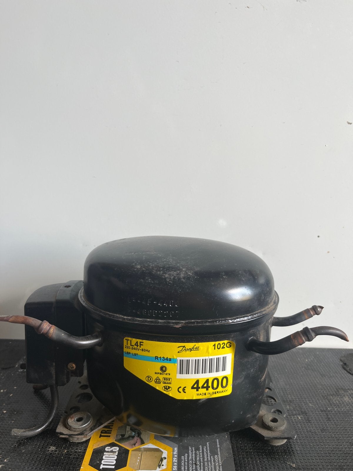 Danfoss TL4F Compressor R134a – 102G – Koelkast/Vriezer, Ophalen of Verzenden, Gebruikt