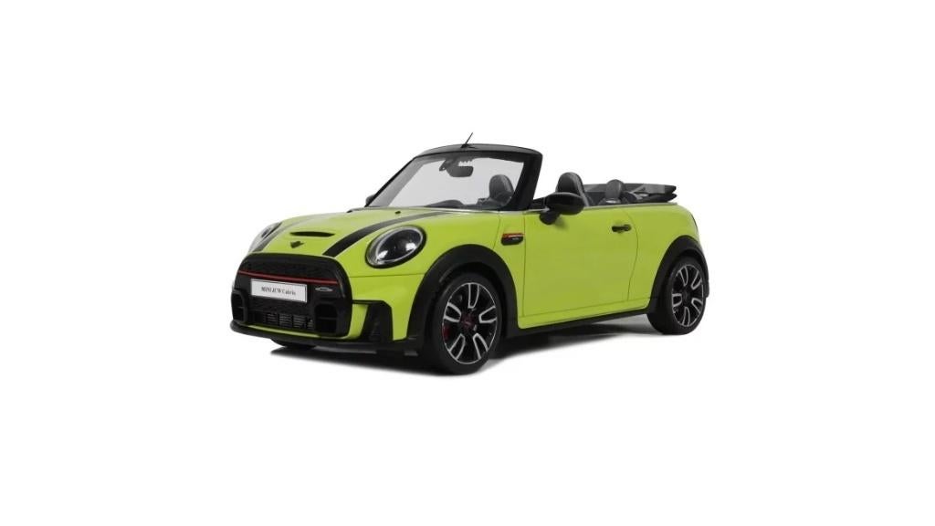 Mini JCW Cabrio Zesty Yellow C5H 2021 / OttOmobile / 1:18, Hobby en Vrije tijd, Modelauto's | 1:18, OttOMobile, Rue de L' Ecusson 2, 56120 Josselin France