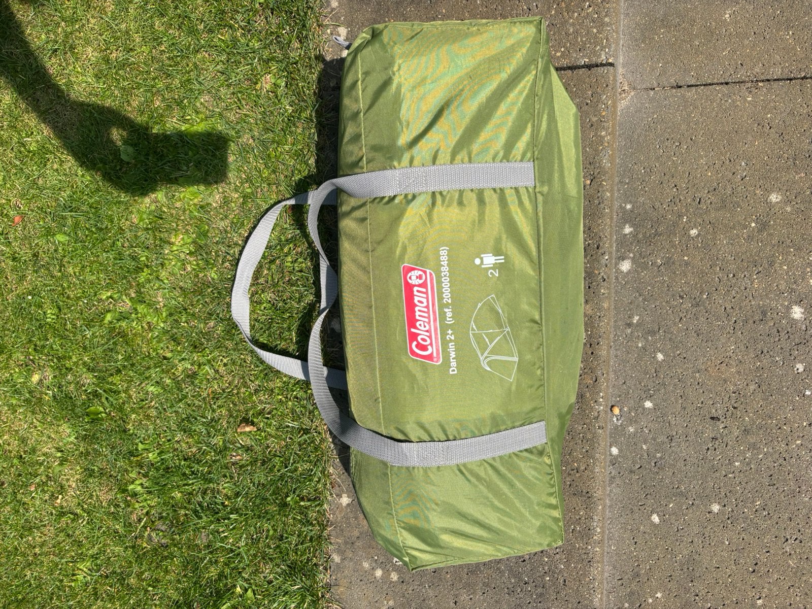 Coleman Darwin 2+ tent met luifel, Ophalen of Verzenden, Gebruikt, Tot en met 2