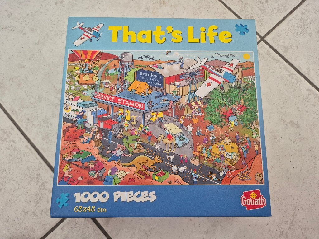Puzzel That’s life Australian inland 371422, Ophalen of Verzenden, 500 t/m 1500 stukjes, Zo goed als nieuw, Legpuzzel