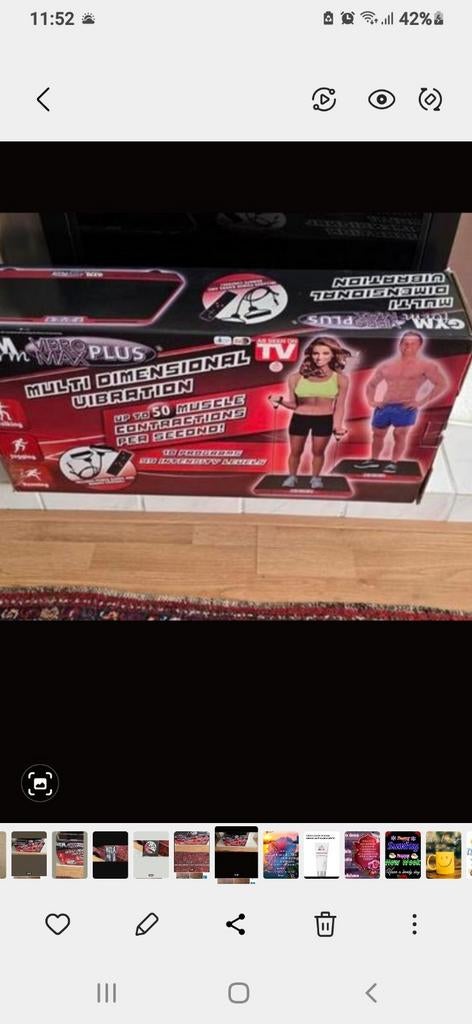 Multi Dimesionel Vidration, Sport en Fitness, Fitnessmaterialen, Zo goed als nieuw, Overige typen, Ophalen
