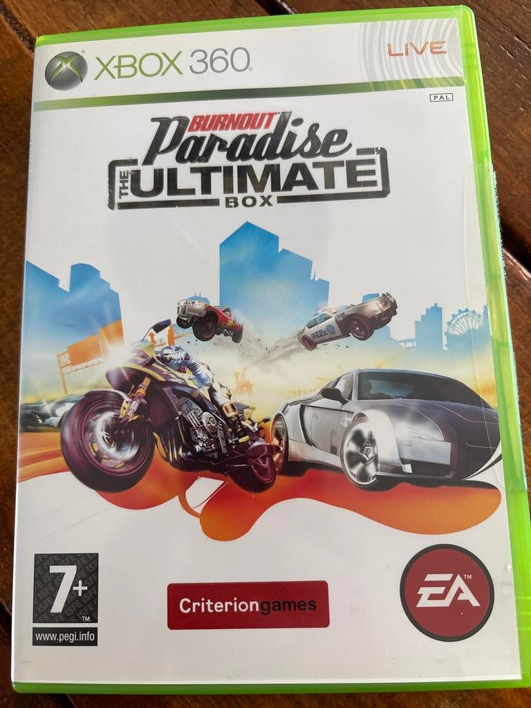 Burnout Paradise The Ultimate Box - Xbox 360, Online, 1 speler, Racen en Vliegen, Ophalen of Verzenden