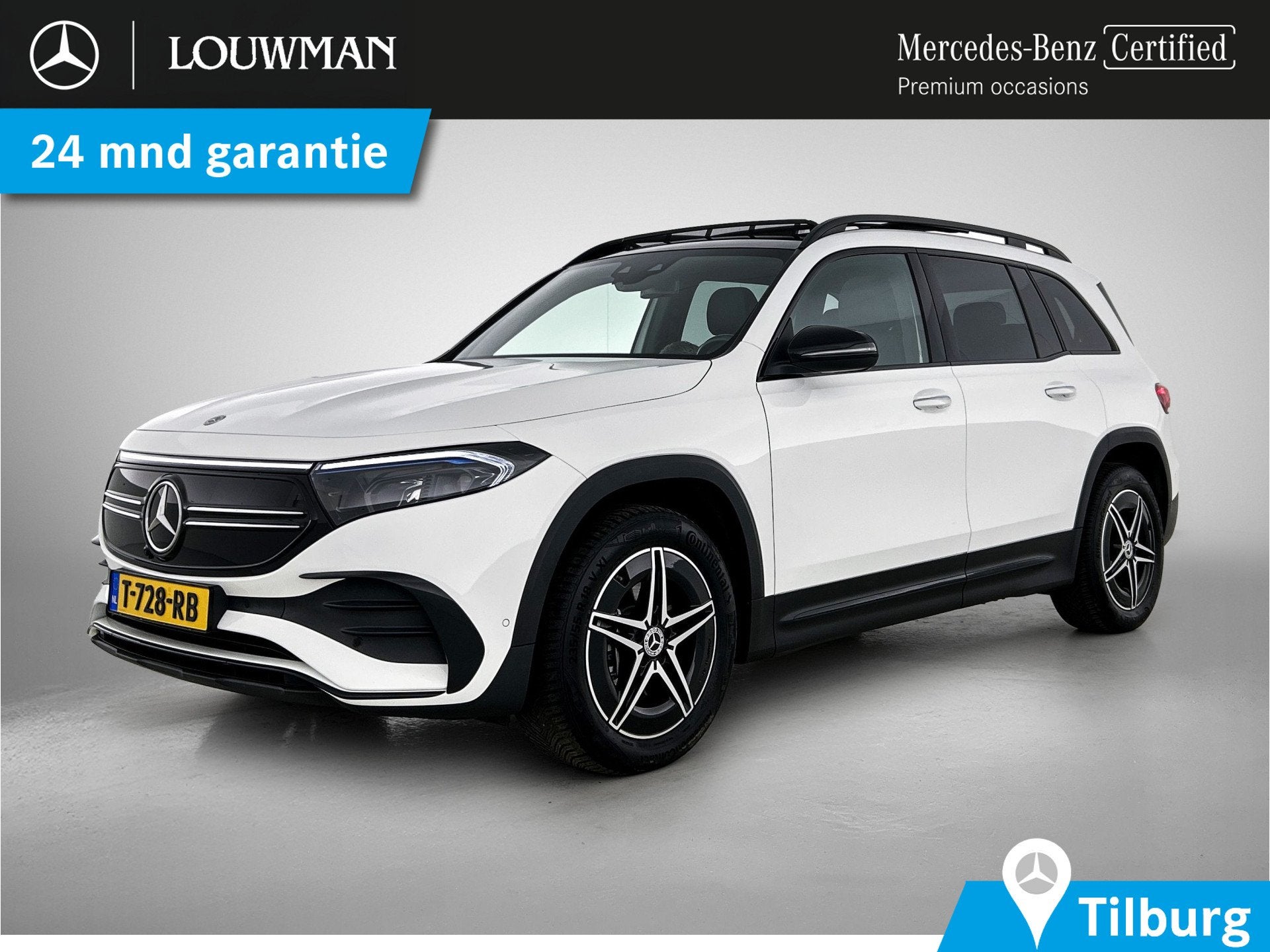Mercedes-Benz EQB 250 AMG Line 7p. 67 kWh lichtmetalen velge, 12 maanden, Gebruikt, 190 pk, 7 stoelen
