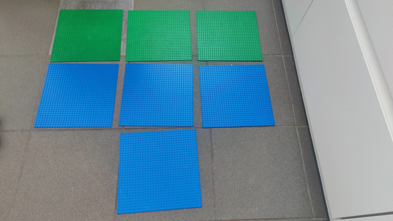 7x lego grondplaat, Kinderen en Baby's, Speelgoed | Duplo en Lego, Ophalen of Verzenden, Gebruikt