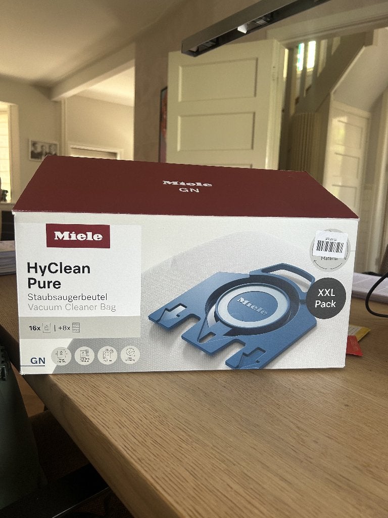 Miele Hyclean pure stofzuigerzakken, Ophalen, Schoonmaakmiddel