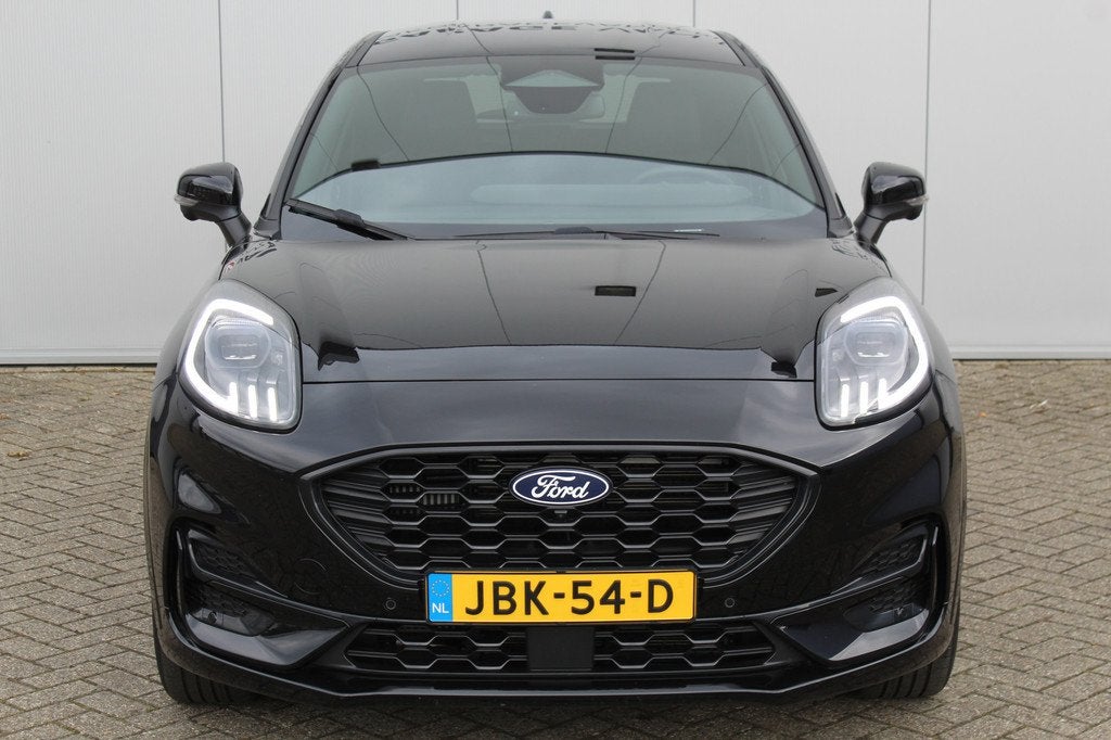 Ford Puma 1.0-125pk EcoBoost Hybrid ST-Line X. Nieuw model !, Auto's, Ford, Voorwielaandrijving, 12 maanden, Euro 6, Zwart