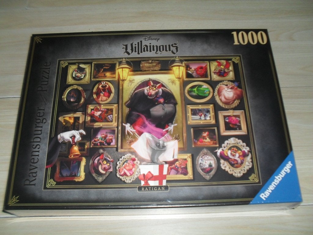 Villainous Ratigan puzzle 1000 stukjes nieuw, Ophalen, 500 t/m 1500 stukjes, Nieuw, Legpuzzel