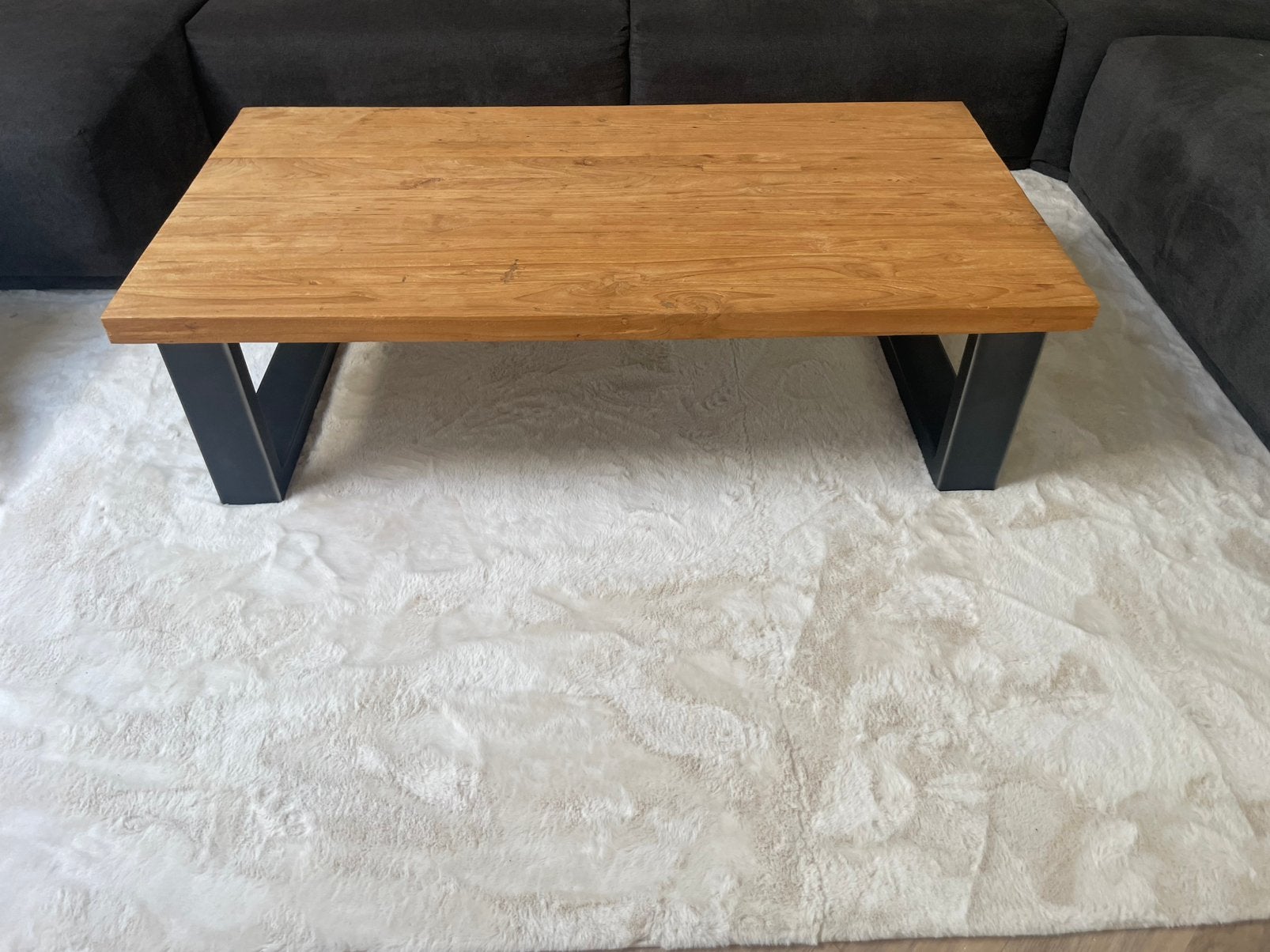 Salon tafel top staat!, Ophalen, 100 tot 150 cm, 50 tot 100 cm, Zo goed als nieuw