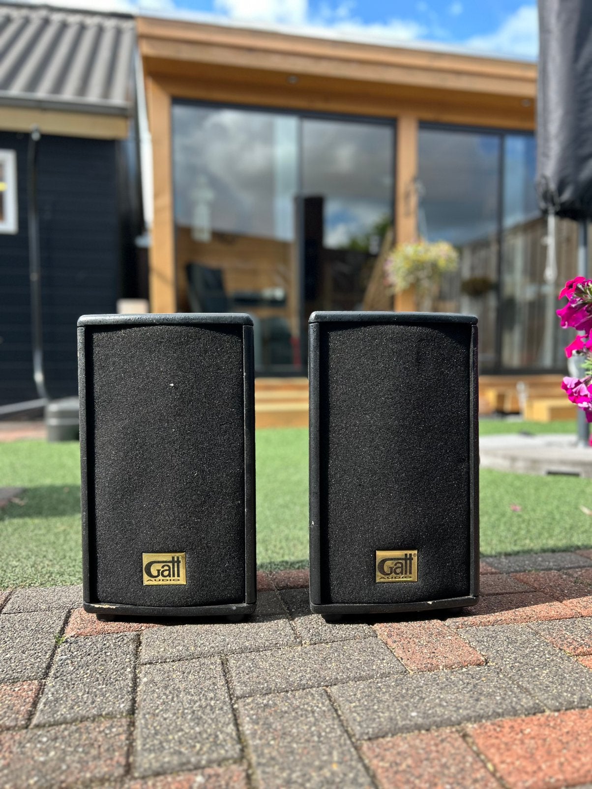 100w speakers, Ophalen of Verzenden, Gebruikt, Minder dan 500 watt