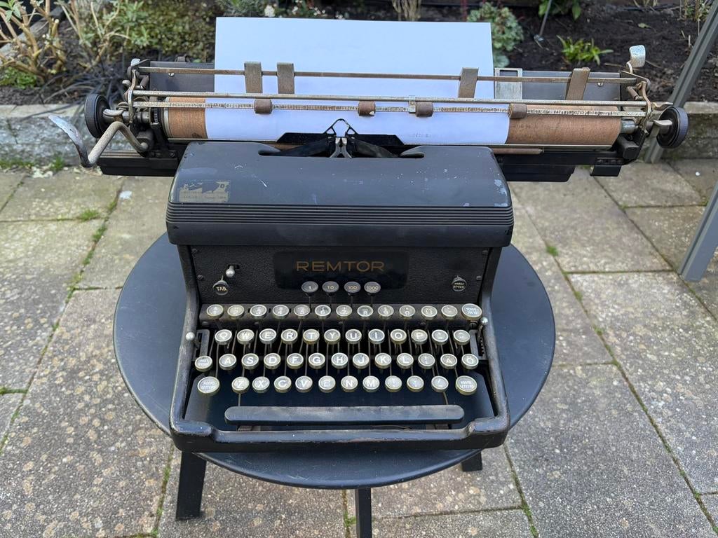 Oude REMTOR A3 typemachine, Diversen, Ophalen, Gebruikt