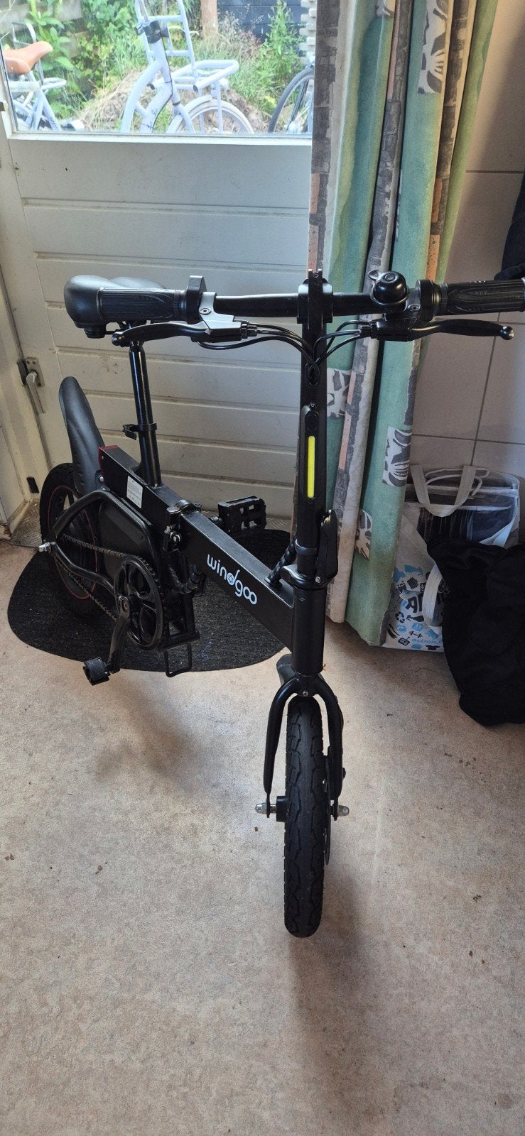 Winegoo opvouwbare elektrische fiets, Overige merken, Gebruikt, Ophalen of Verzenden, Minder dan 47 cm