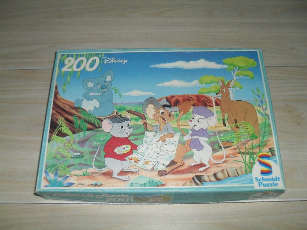 Bernard en Bianca in Kangeroeland puzzle 200 stukjes, Ophalen, Minder dan 500 stukjes, Gebruikt, Legpuzzel