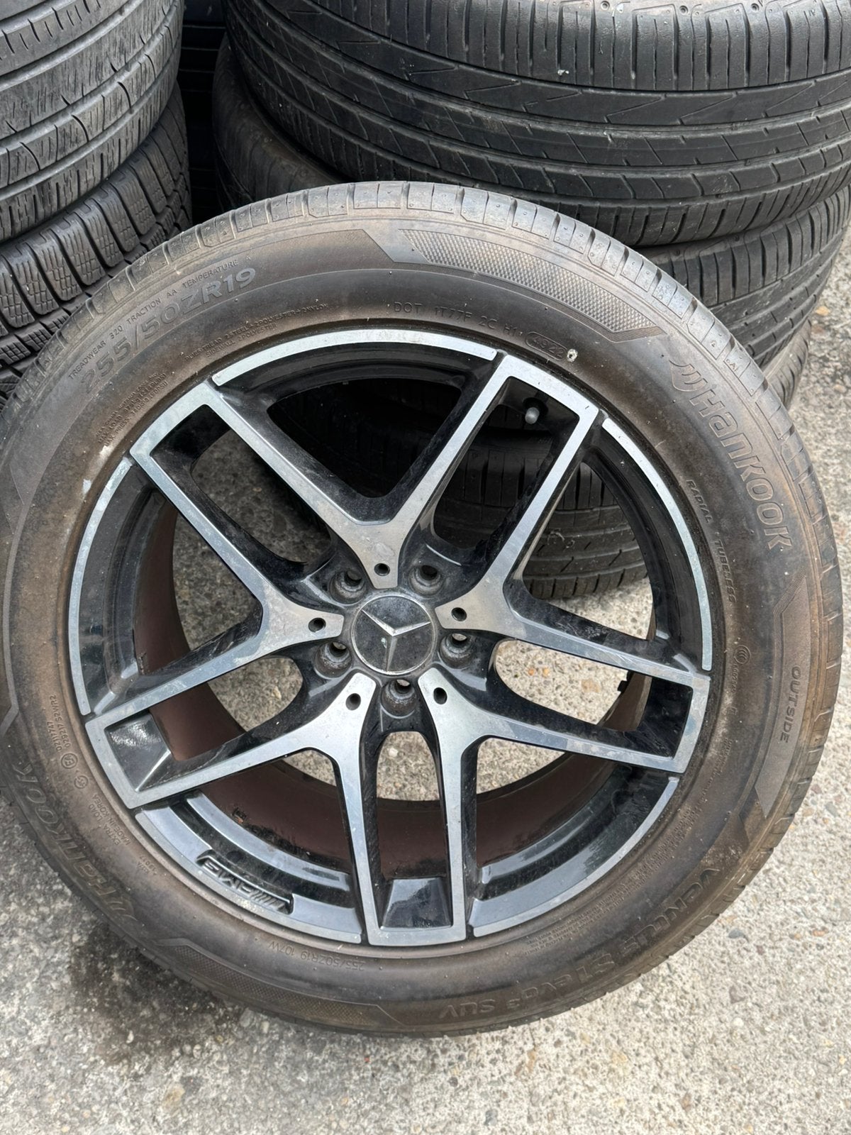 Mercedes glc breedset 19”, Ophalen