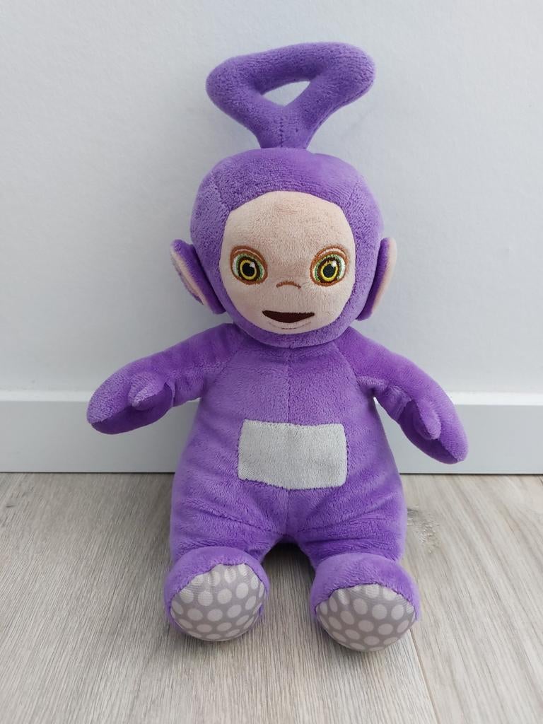 Knuffel Teletubbie Teletubbies paars tinky winky L1812, Kinderen en Baby's, Speelgoed | Knuffels en Pluche, Ophalen of Verzenden