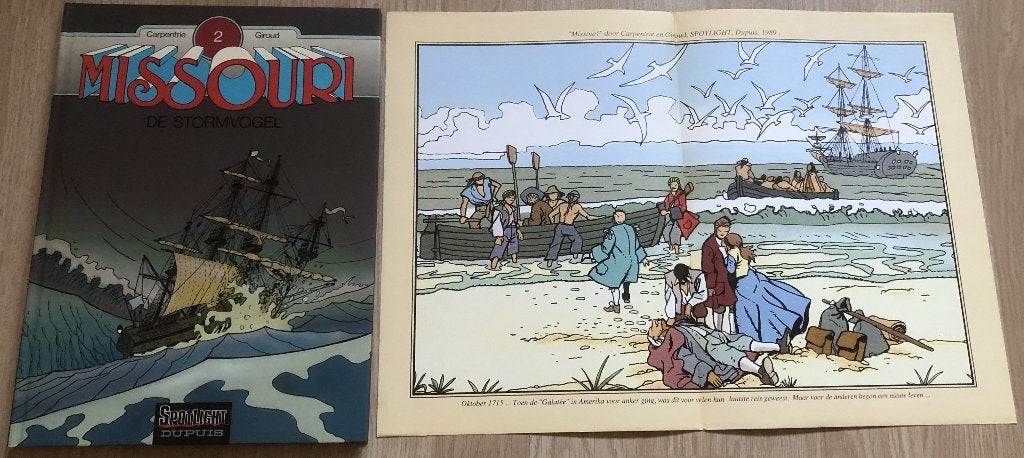 MISSOURI - DE STORMVOGEL - MET MOOIE POSTER - HARDCOVER, Eén stripboek, Ophalen of Verzenden, Nieuw