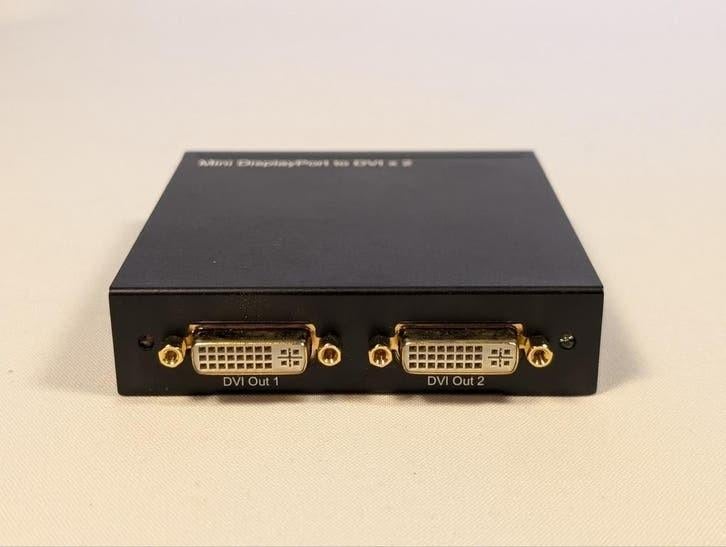 Mini DisplayPort naar DVI Adapter – Dual DVI (x2), Computers en Software, Vintage Computers, Ophalen of Verzenden
