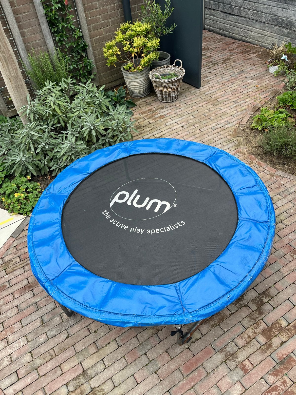 Plum Trampoline 140 cm doorsnede, 37 cm hoog, Ophalen, Gebruikt
