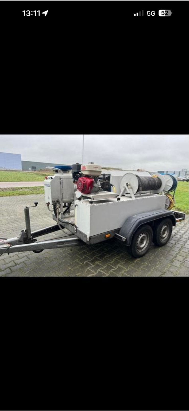 Torbo straal aanhanger, Ophalen, Hss, Torbo, Hss