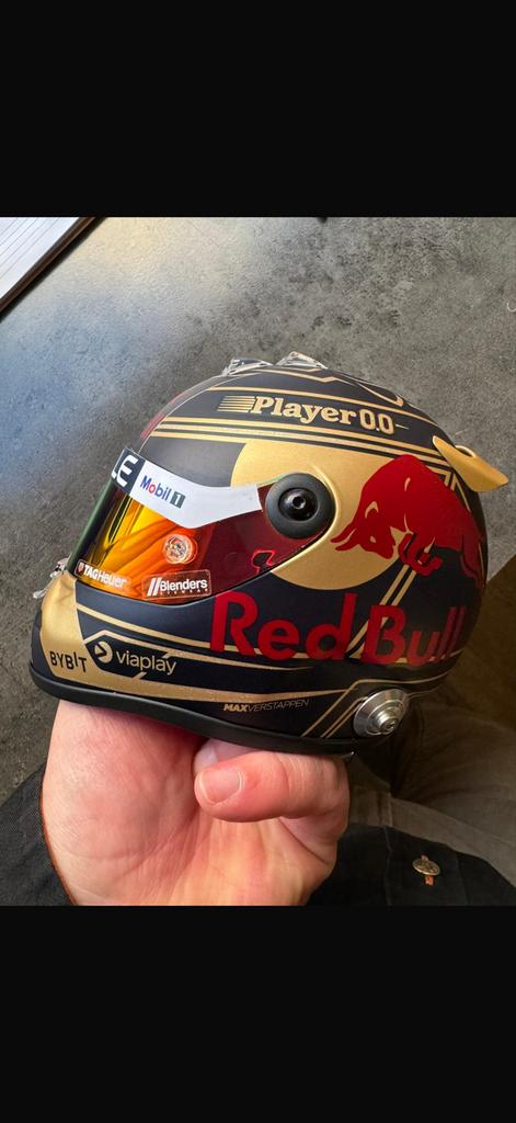1:2 Helmen max verstappen nieuw in orginele verpakking, Ophalen, Nieuw, Formule 1
