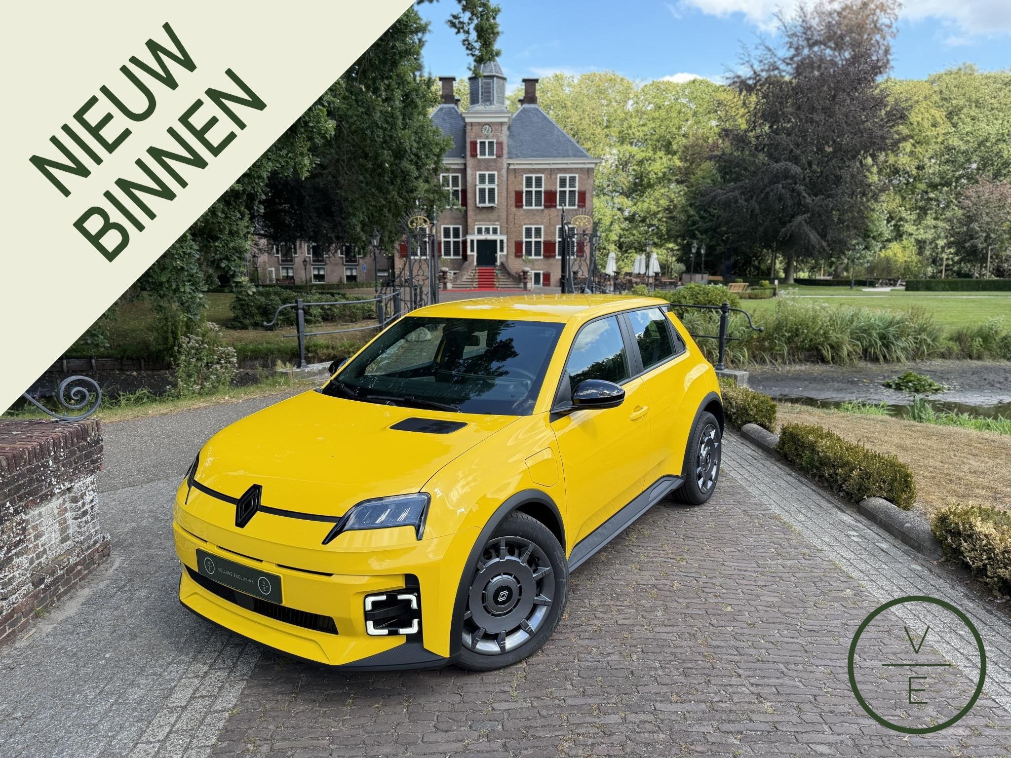 Renault 5 urban range evolution 40 kWh | 1.300 KM | LED | CA, Auto's, Renault, Stof, Gebruikt, Zwart, Parkeersensor