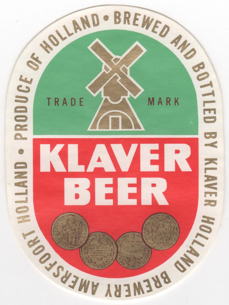 PHOENIX bieretiket - Klaver beer - nr. 27791, Verzamelen, Biermerken, Ophalen of Verzenden, Nieuw, Overige typen, Overige merken