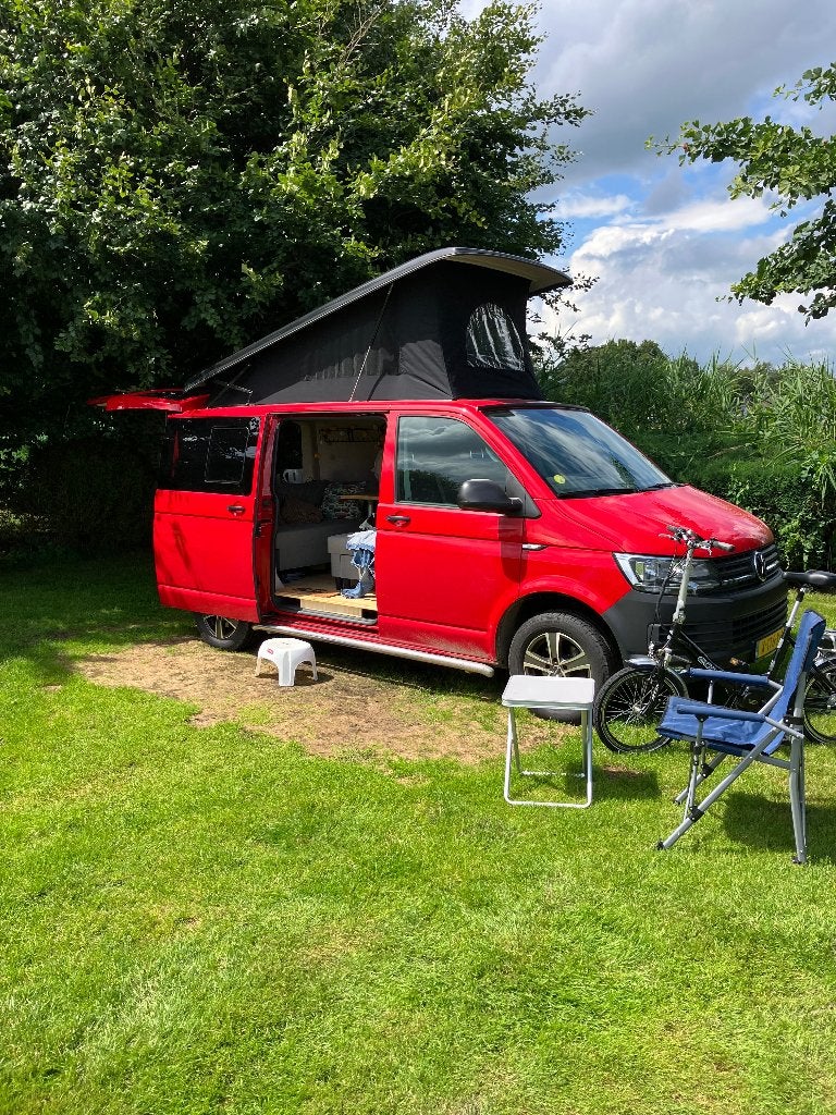 Volkswagen 2016 Rood, Voorwielaandrijving, Particulier, Transporter, 1968 cc