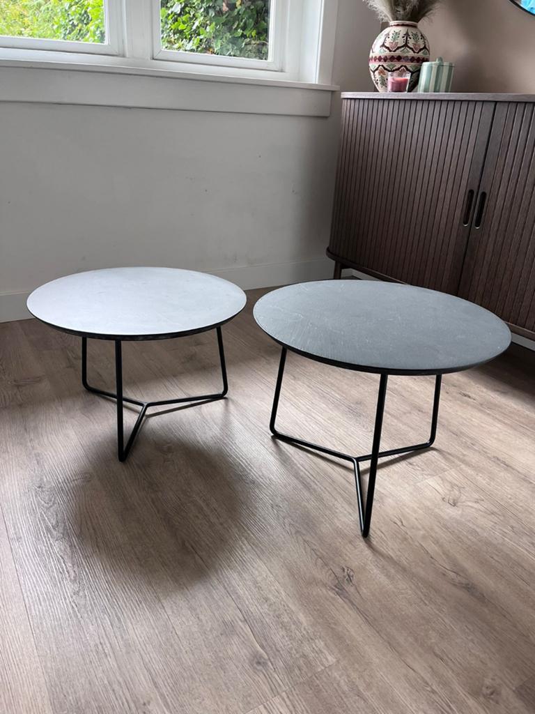 Tuintafel. Tuintafels.salontafel. bijzettafel, Ophalen, Gebruikt