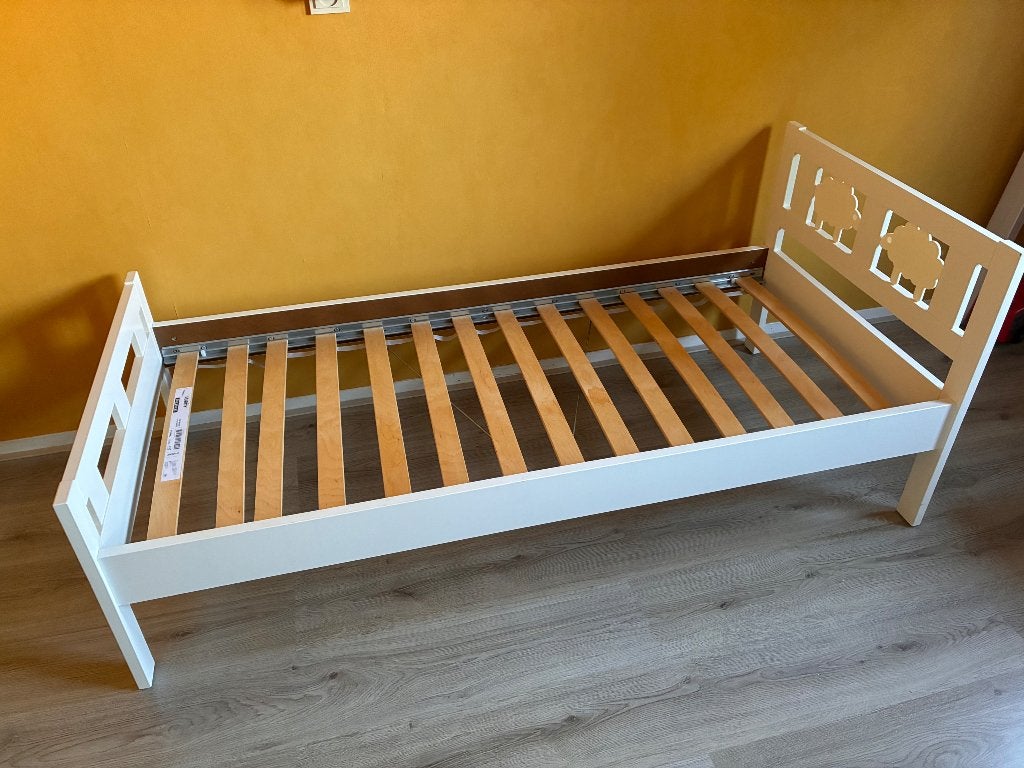 Peuterbed ikea, Kinderen en Baby's, Kinderkamer | Bedden, Ophalen, Gebruikt, 140 tot 160 cm, 70 tot 85 cm