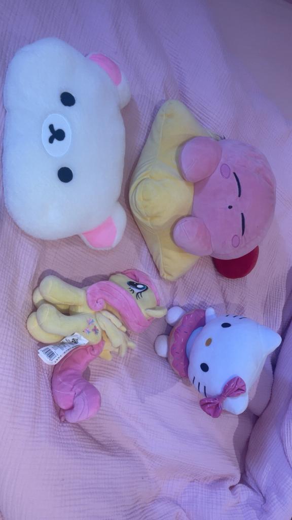 Plushies (hellokitty, kirby, mylittlepony, rilakkuma), Ophalen of Verzenden, Zo goed als nieuw, Overige typen