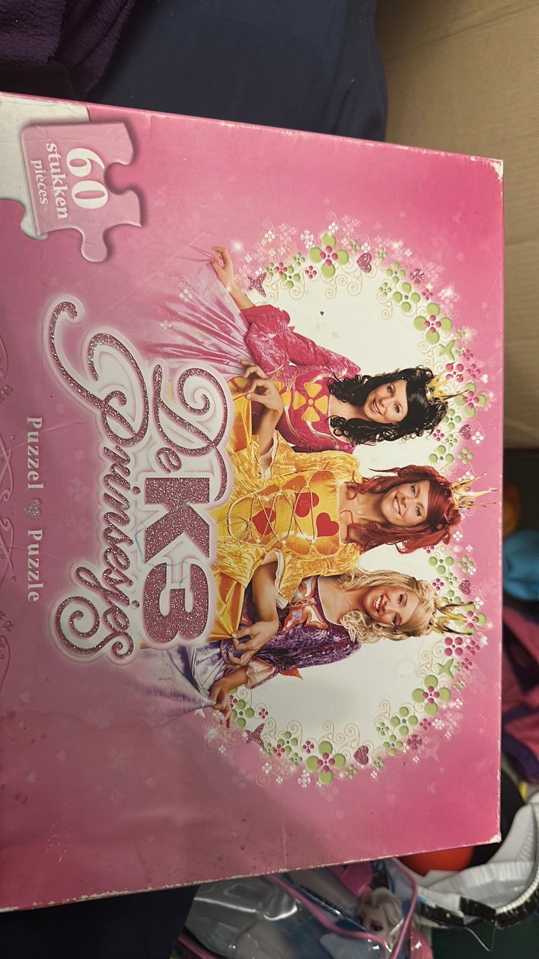 K3 Princess puzzel 60 stukjes, Ophalen, Meer dan 50 stukjes, Zo goed als nieuw, 4 tot 6 jaar
