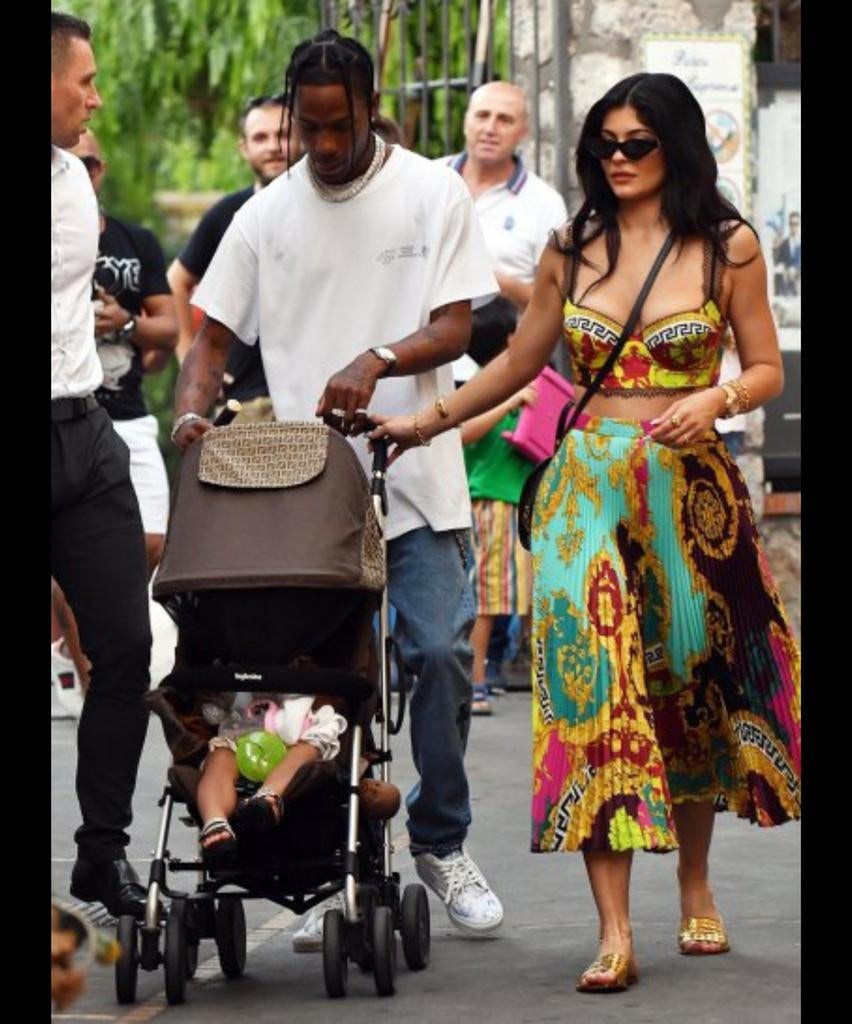 Fendi buggy kinderwagen Inglesina Kylie Jenner Stormi zgan, Ophalen of Verzenden, Zo goed als nieuw, Voetenzak