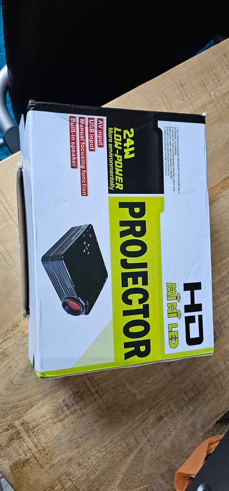 HD MINI LED  PROJECTOR, Ophalen of Verzenden