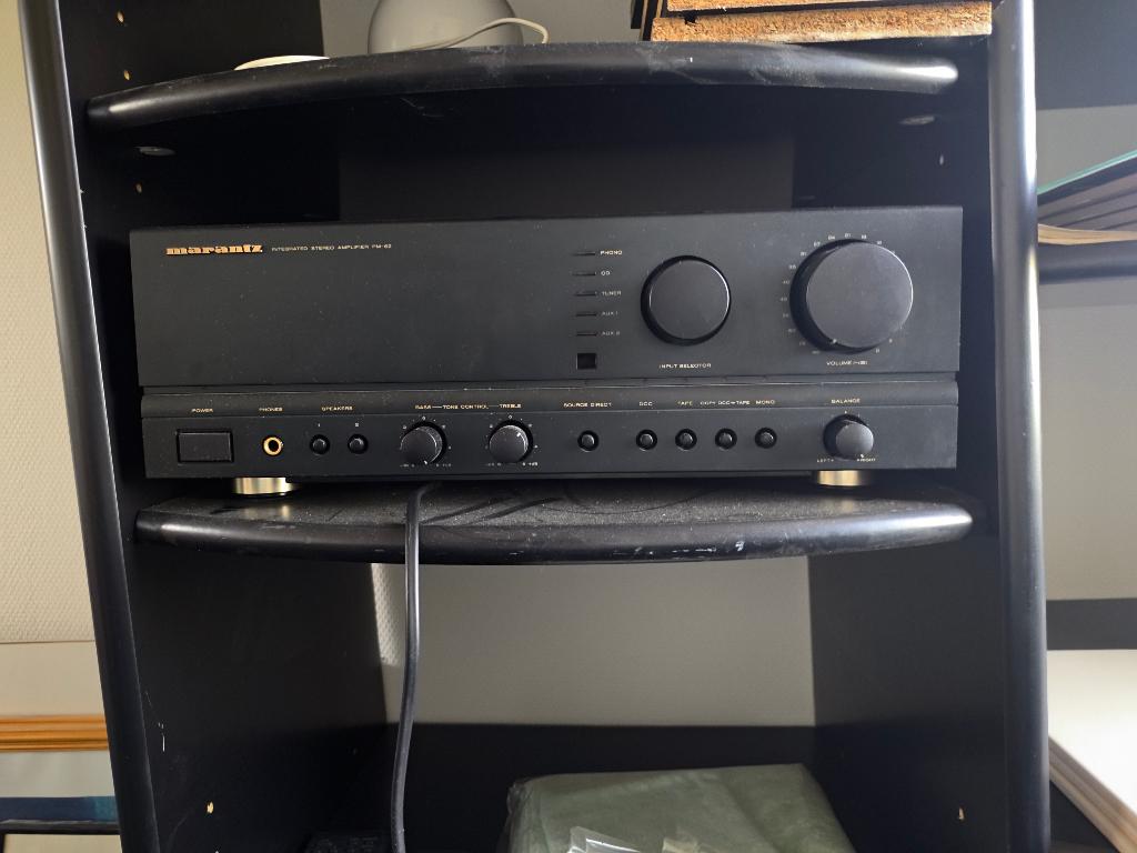 Marantz versterker PM-62, Audio, Tv en Foto, Versterkers en Receivers, Gebruikt, 60 tot 120 watt, Stereo, Ophalen