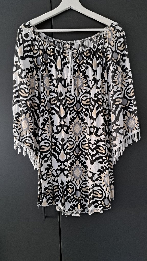 Tuniek tm maat 52/54 z.g.a.n., Ophalen of Verzenden, Zo goed als nieuw, Overige kleuren, Blouse of Tuniek