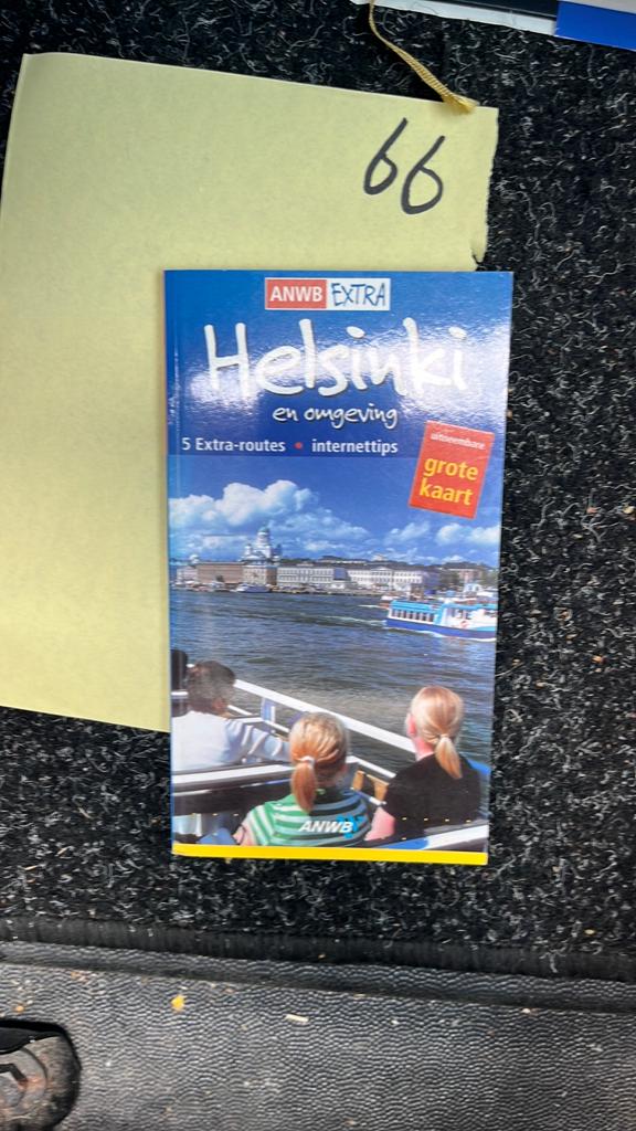 ANWB Extra Reisgids Helsinki en omgeving, Europa, Ophalen of Verzenden, Zo goed als nieuw, Reisgids of -boek