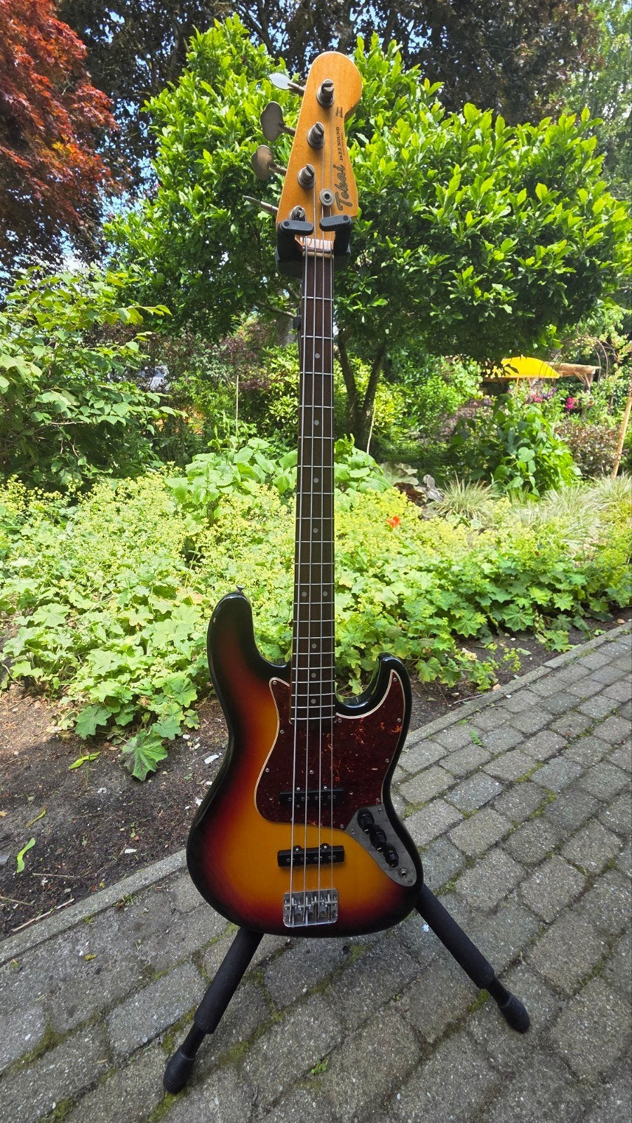Tokai Jazz Sound JB – Made in Japan – begin jaren '80, Muziek en Instrumenten, Snaarinstrumenten | Gitaren | Bas, Gebruikt, Ophalen of Verzenden