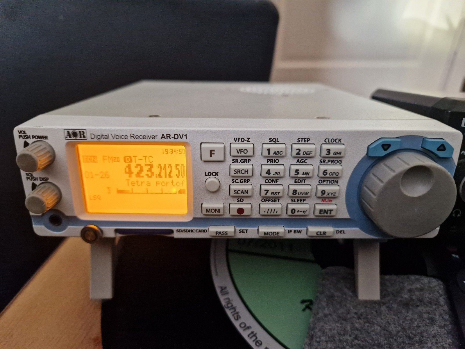 AOR DV1 Digitale Ontvanger, Ophalen of Verzenden, Zo goed als nieuw, Wereldontvanger
