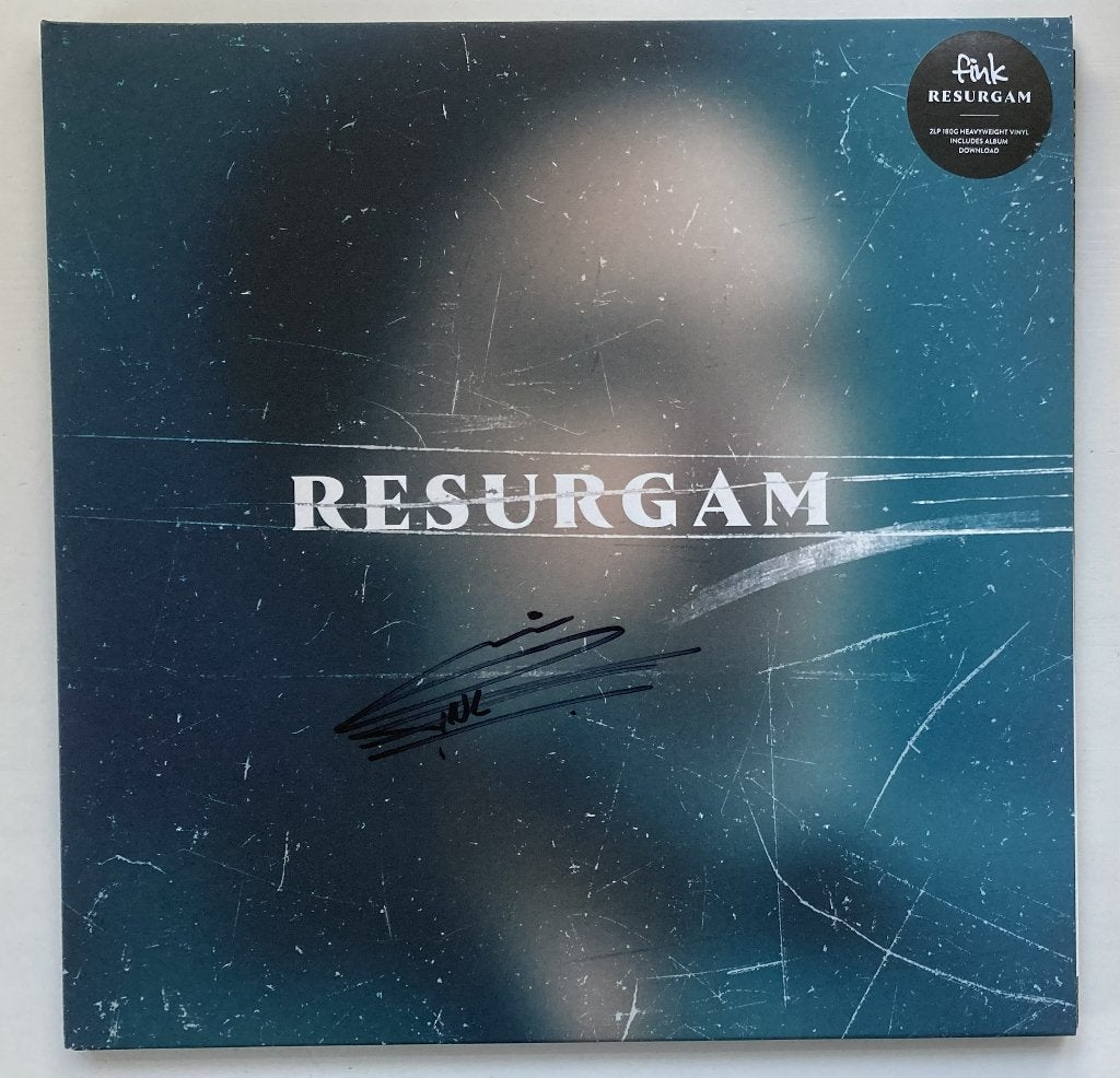 Fink – Resurgam – 2 LP 180 gram limited + signed by Fink, Ophalen of Verzenden, Zo goed als nieuw, 12 inch