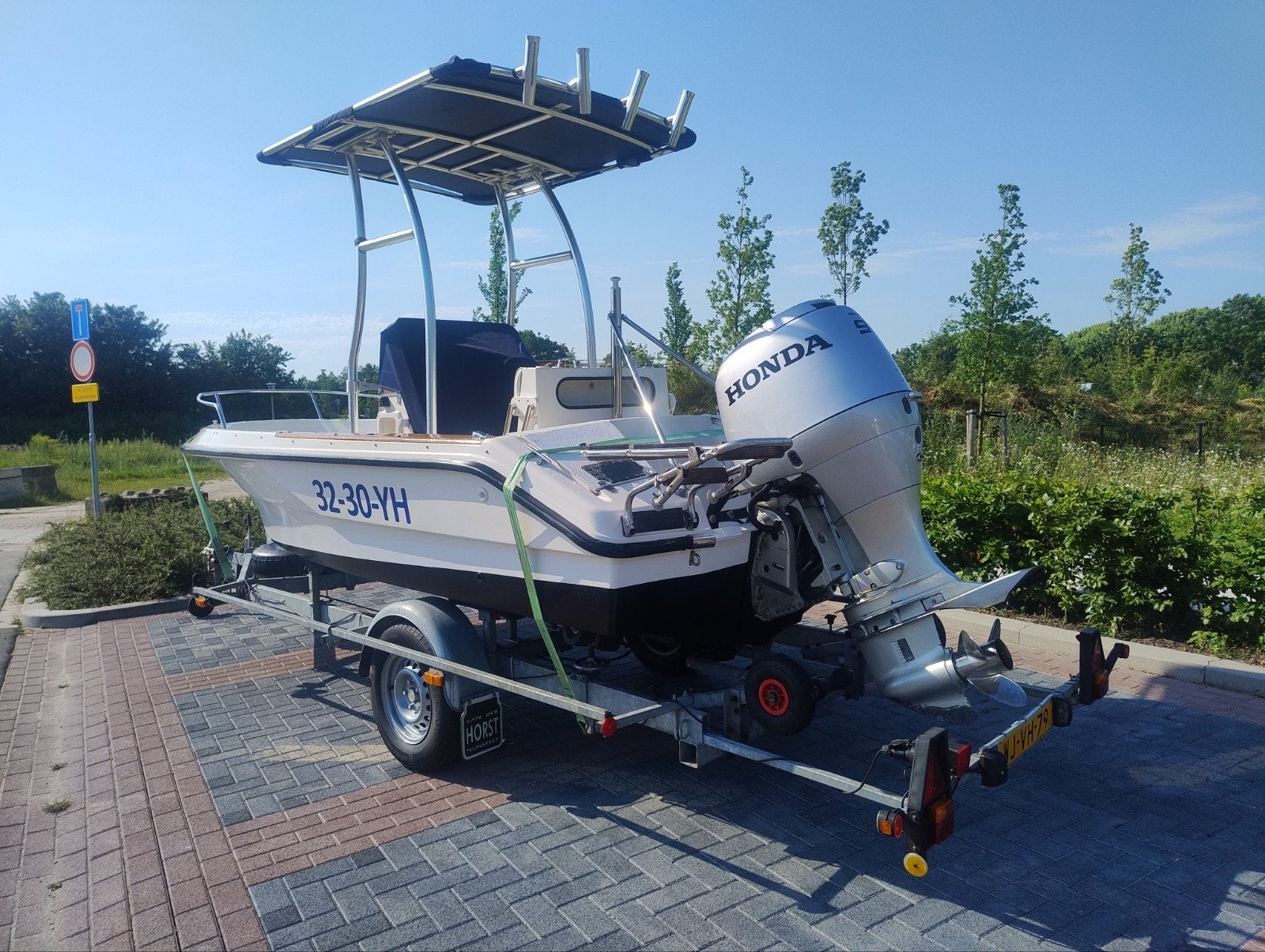 Console boot. Elan 495 met demontabel zonnedak, te koop., Watersport en Boten, Ophalen, Overige merken, Gebruikt, Tot 1.00 meter