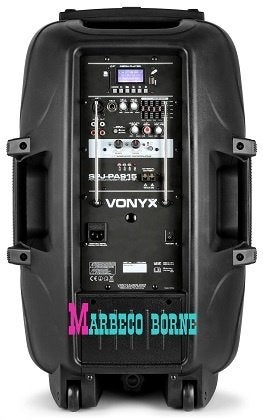 Actieve speaker, Mobiele luidspreker + GRATIS statief PA915, Audio, Tv en Foto, Luidsprekers, Vonyx, Inclusief kabels, Overige typen