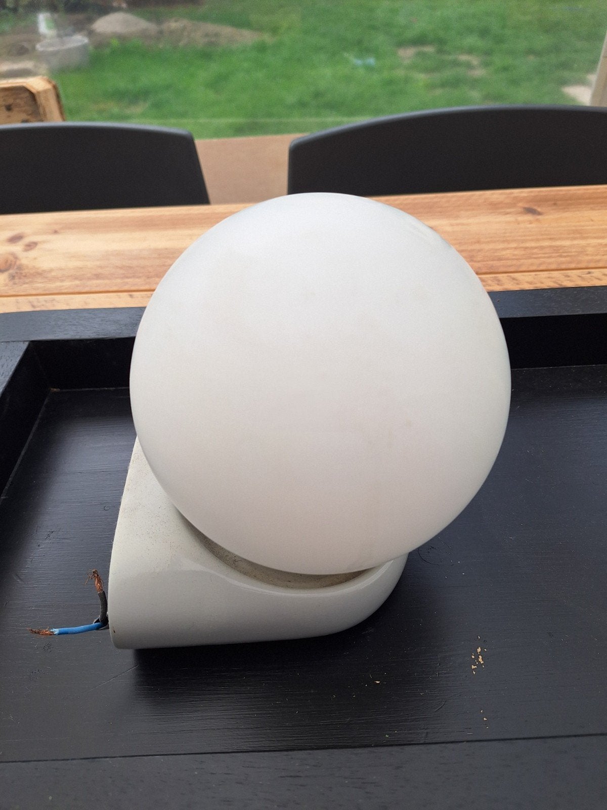 wand/lamp/retro/vintage/porselein/verzamelen/decoratie, Ophalen of Verzenden
