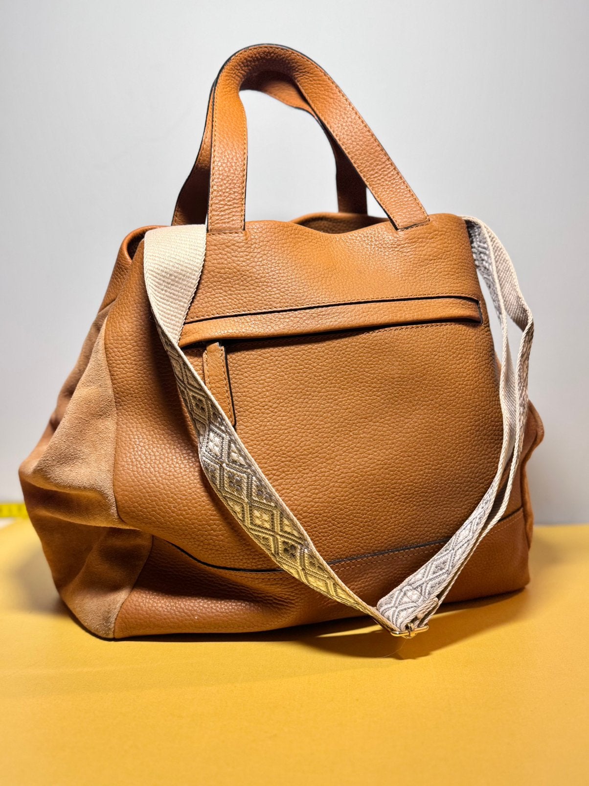 239€ MartVisser dames shopper LEREN KWALITEIT tas cognac, Ophalen of Verzenden, Zo goed als nieuw, Bruin, Shopper